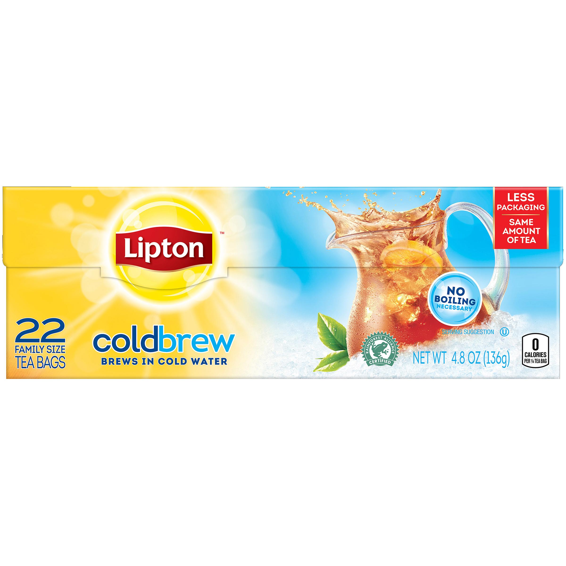 EWG's Food Scores | Lipton Cold Brew Family Size Iced Tea Bags