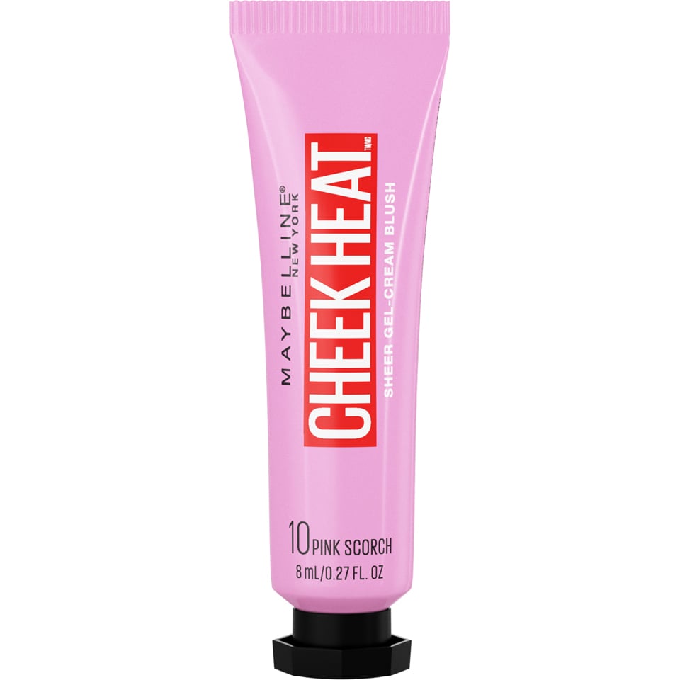 Maybelline New York Cheek Heat Gel Cream Blush, Pink Scorch 10