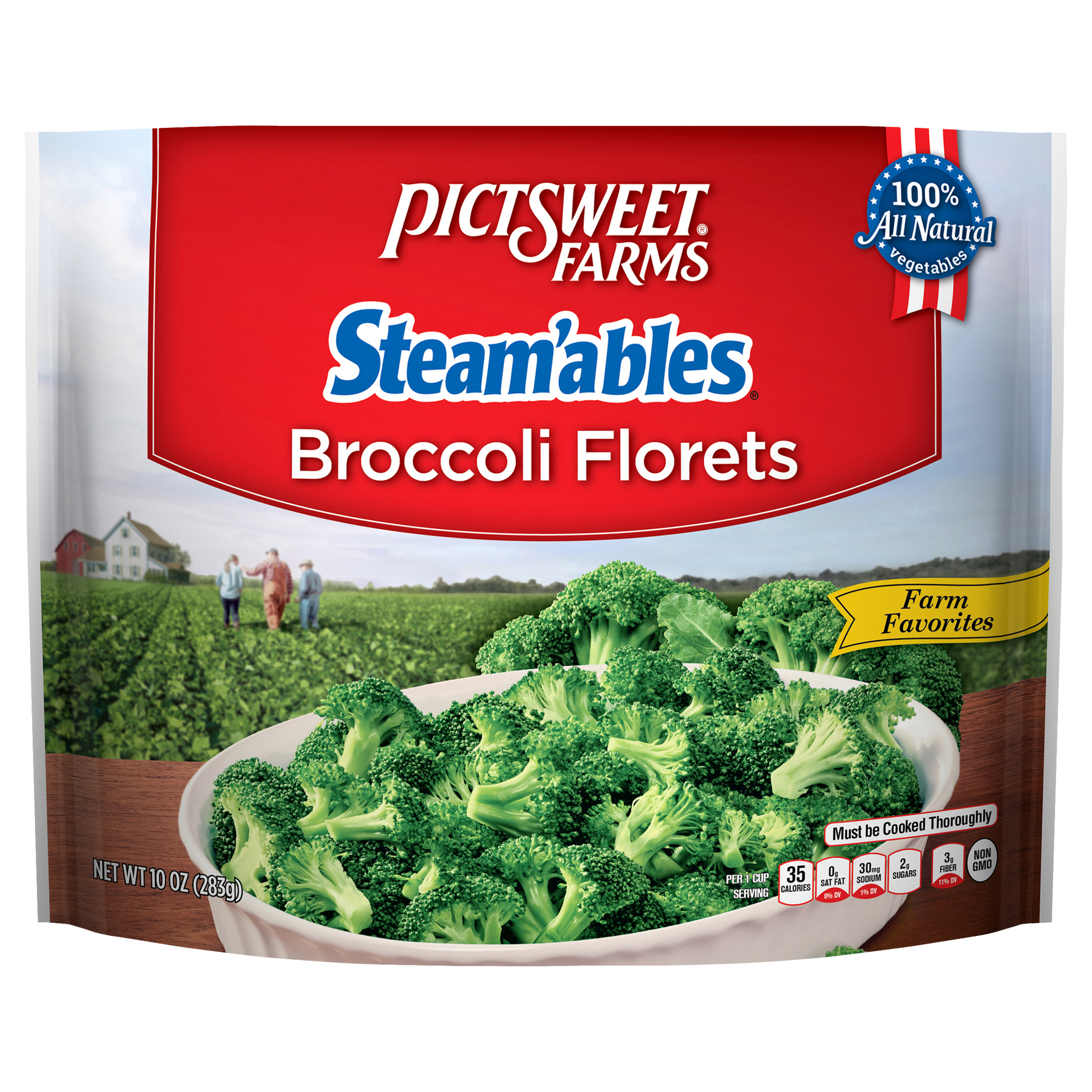 EWG's Food Scores Frozen Vegetables Broccoli Products