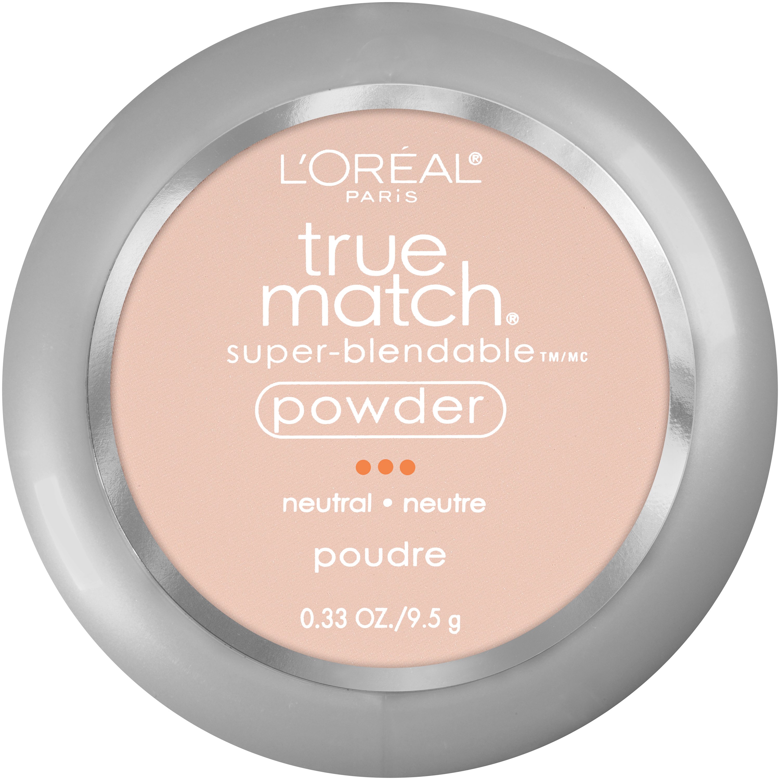 L'Oreal Paris, True Match Super-Blendable Powder Foundation N1 Soft Ivory