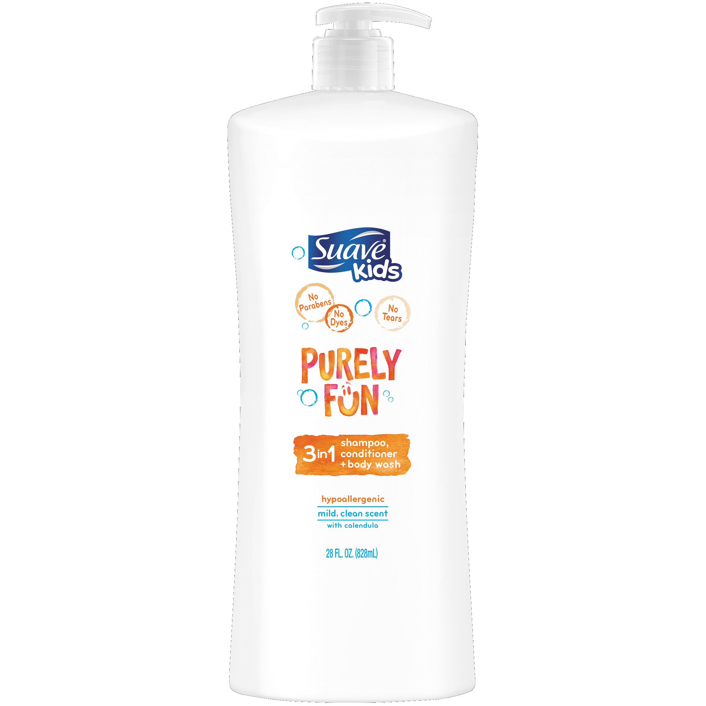 EWG Skin Deep® Suave Kids Purely Fun 3 in 1 Shampoo+Conditioner+Body