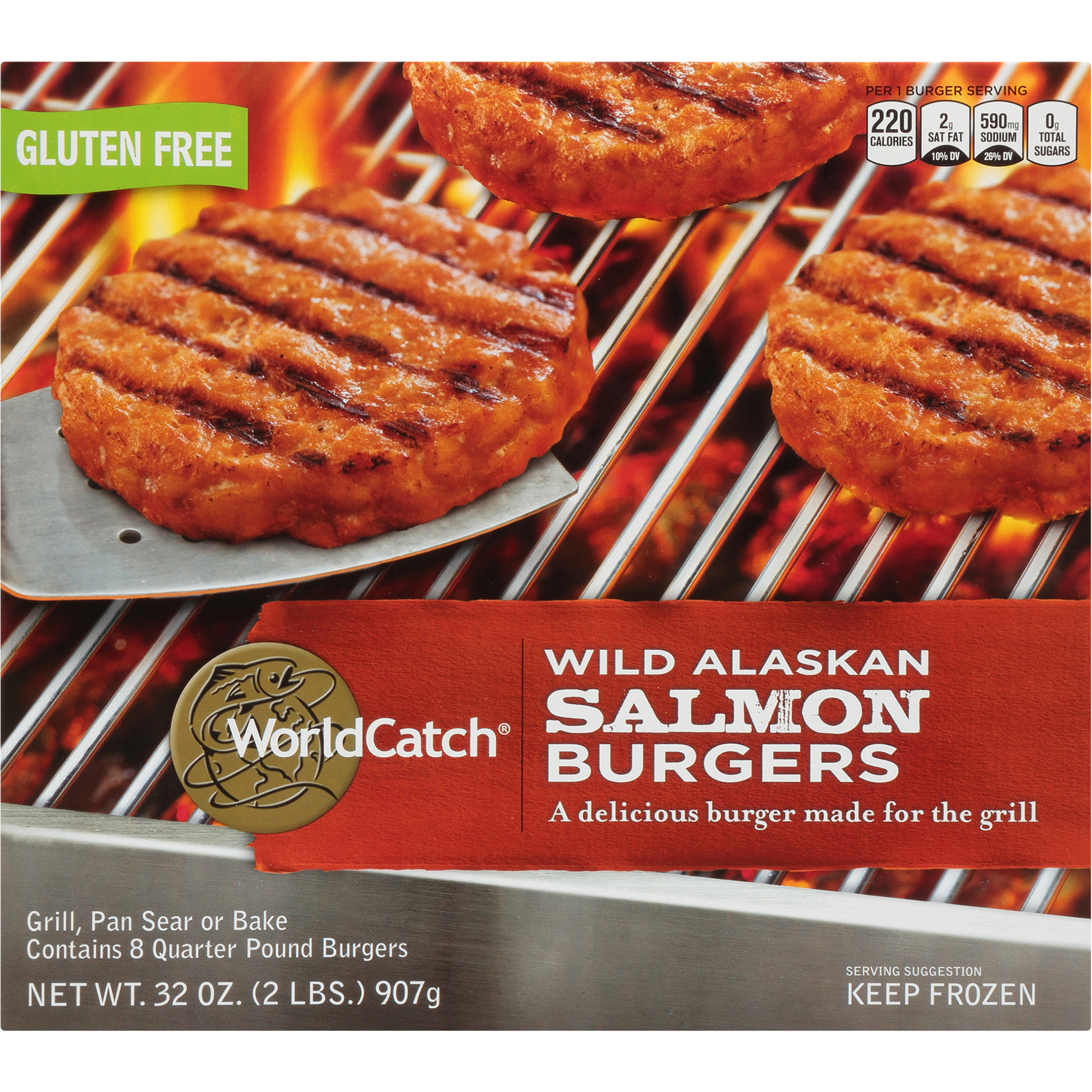 Worldcatch Wild Alaskan Salmon Burgers Nutrition Facts Besto Blog