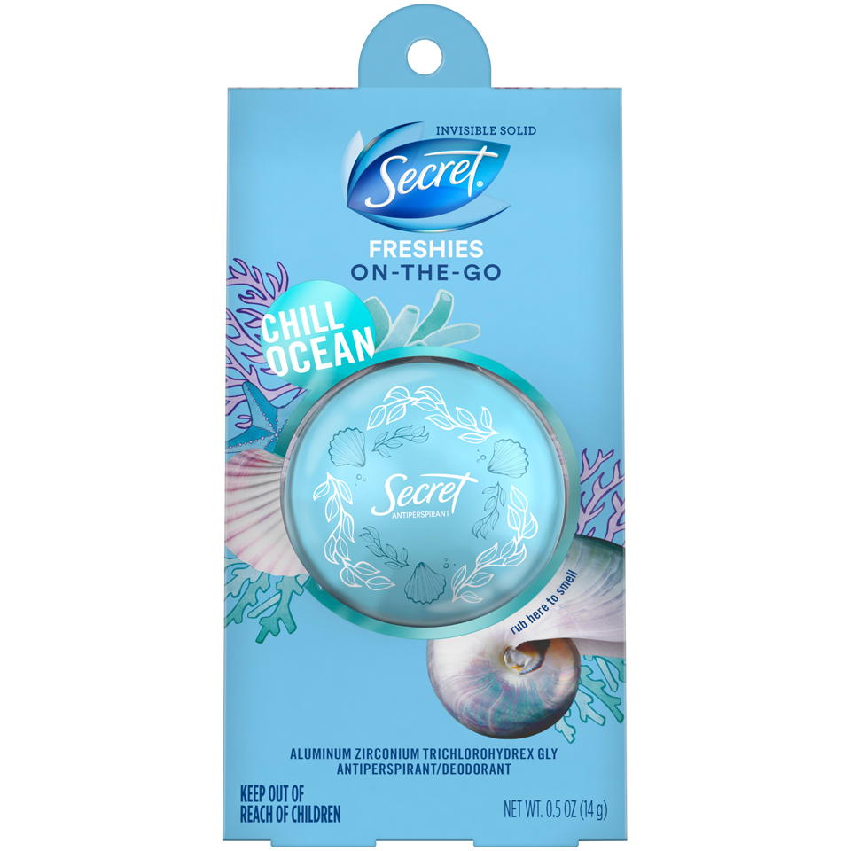 EWG Skin Deep® Secret Aluminum Zirconium Trichlorohydrex Gly Antiperspirant/deodorant