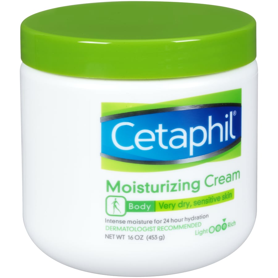 Cetaphil Moisturizing Body Cream, Very Dry Sensitive Skin (2020 formulation)