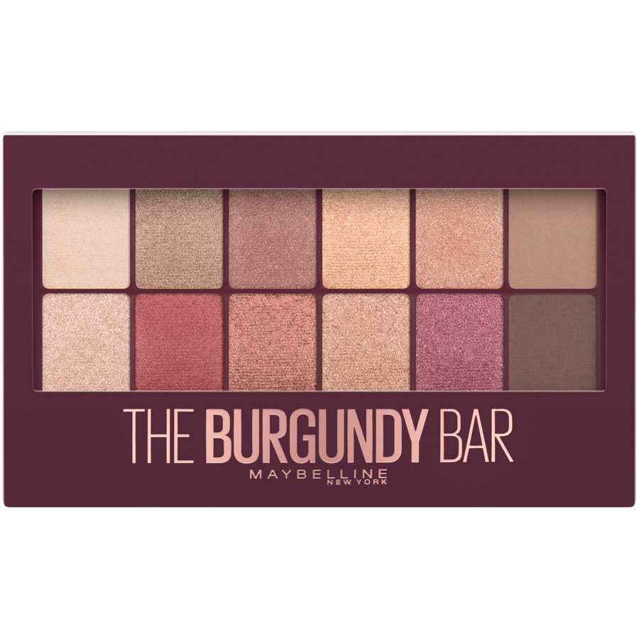 Maybelline New York the Burgundy Bar Eyeshadow (2018 formulation)